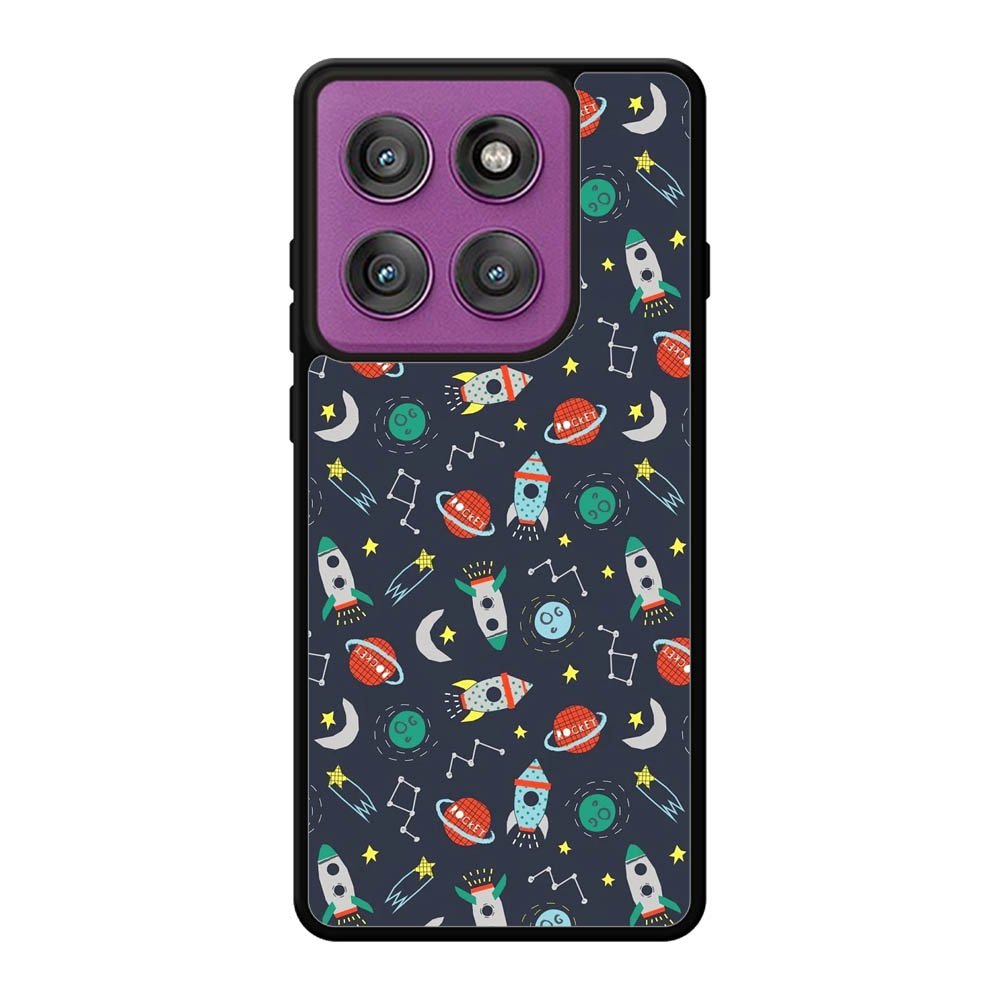 Rocket Pattern Motorola Moto Edge 60 Pro Case OV10407