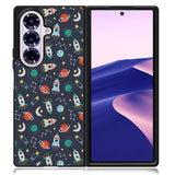 Rocket Pattern Samsung Galaxy Z Fold 7 Case OV10407