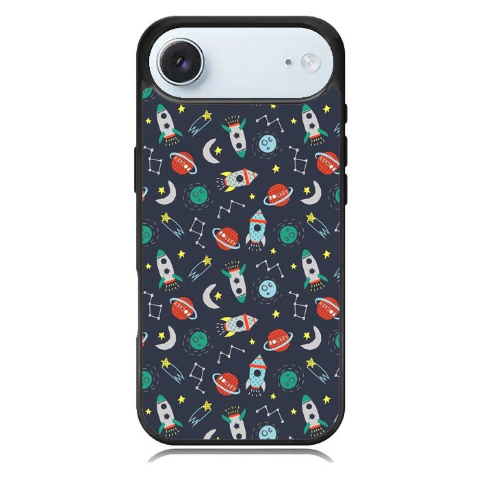 Rocket Pattern iPhone 17 Air Case OV10407