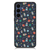 Rocket Pattern Samsung Galaxy S25 FE Case OV10407