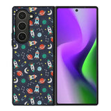 Rocket Pattern Samsung Galaxy Z Fold 6 5G 2024 Case OV10407