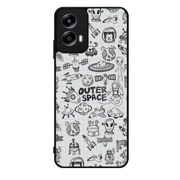 Outer Space Motorola Moto G Play 2024 Case OV10535