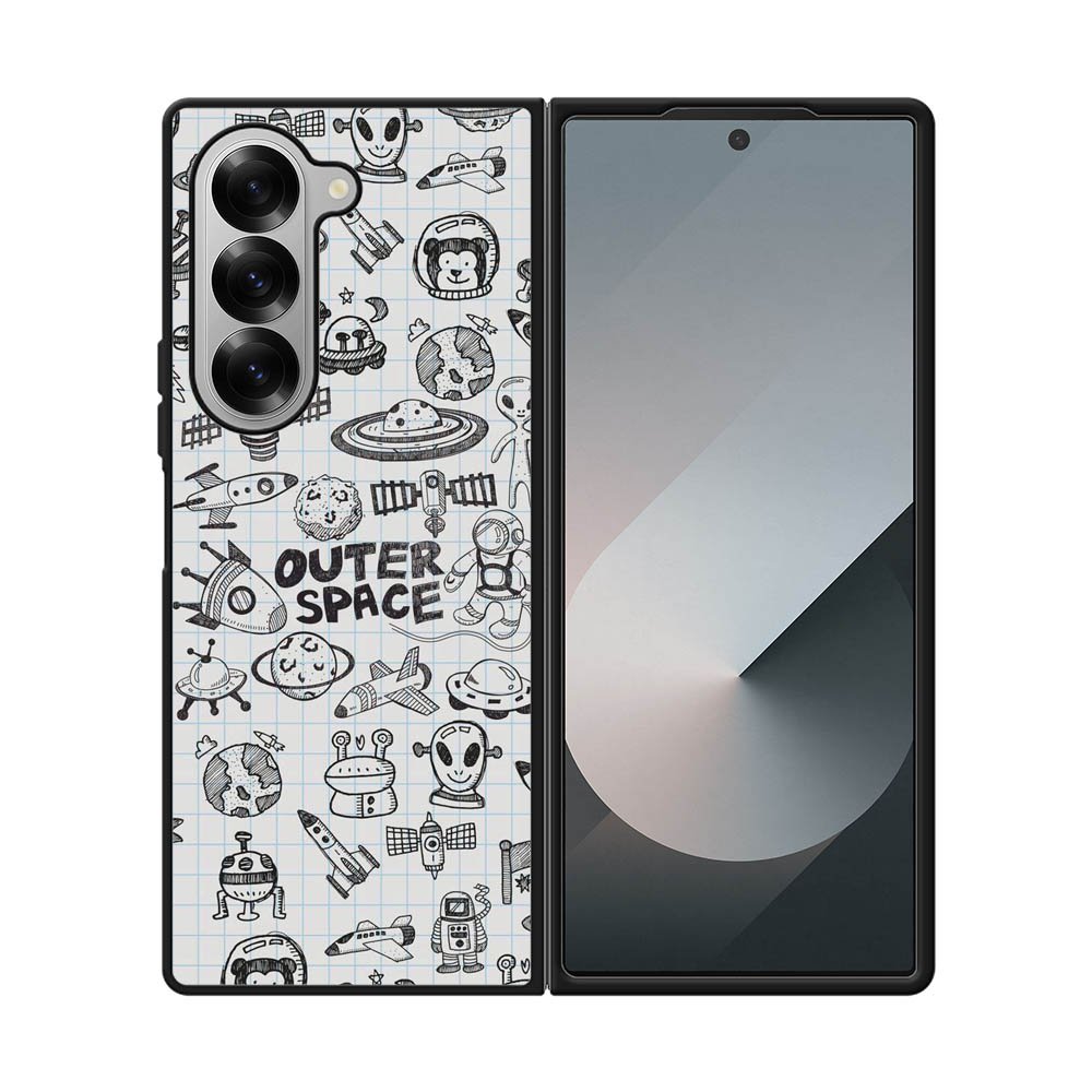 Outer Space Samsung Galaxy Z Fold 7 5G Case OV10535