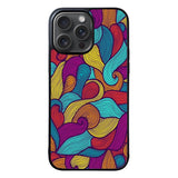 Abstract Colorful FLF0486 iPhone 15 Pro Max Case