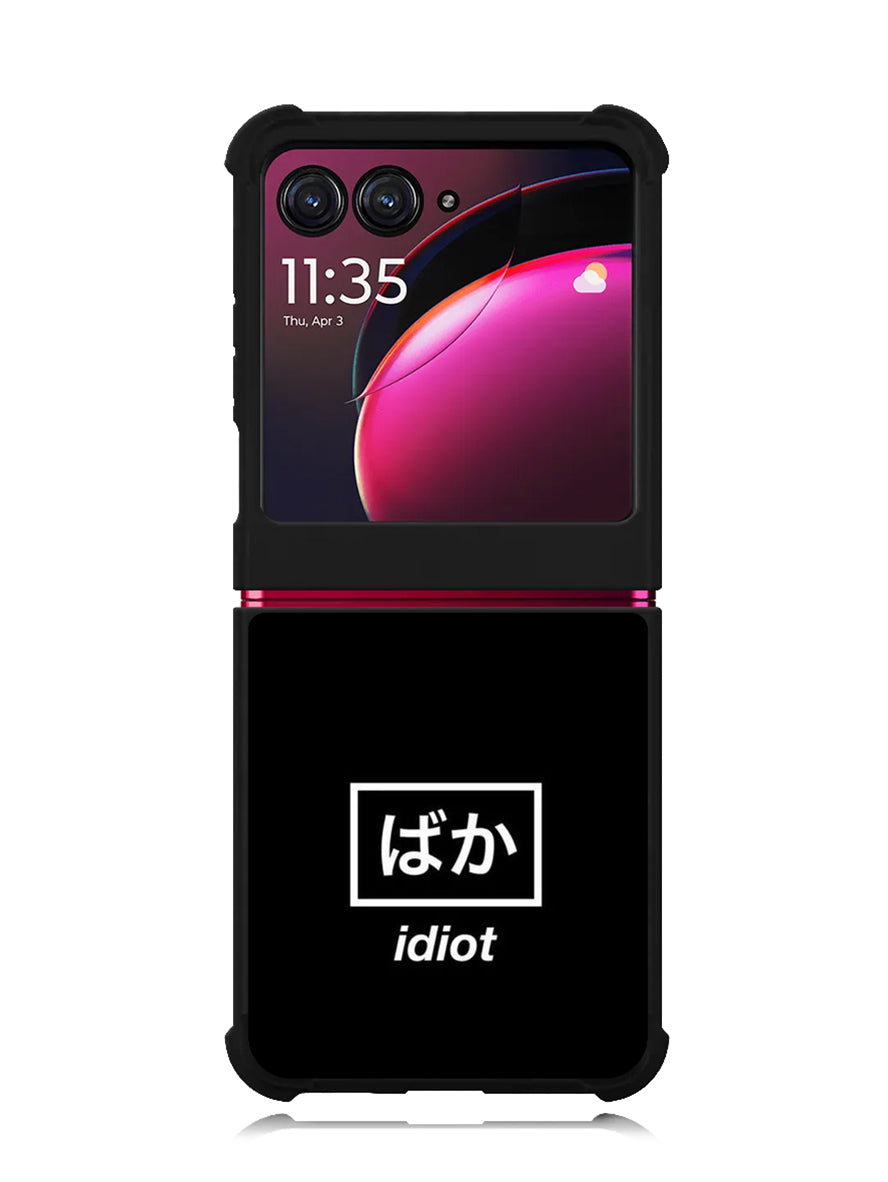 Idiot Simple Quotes Motorola Moto Razr Plus 2023 , Moto Razr+ 2023 Case OV11222