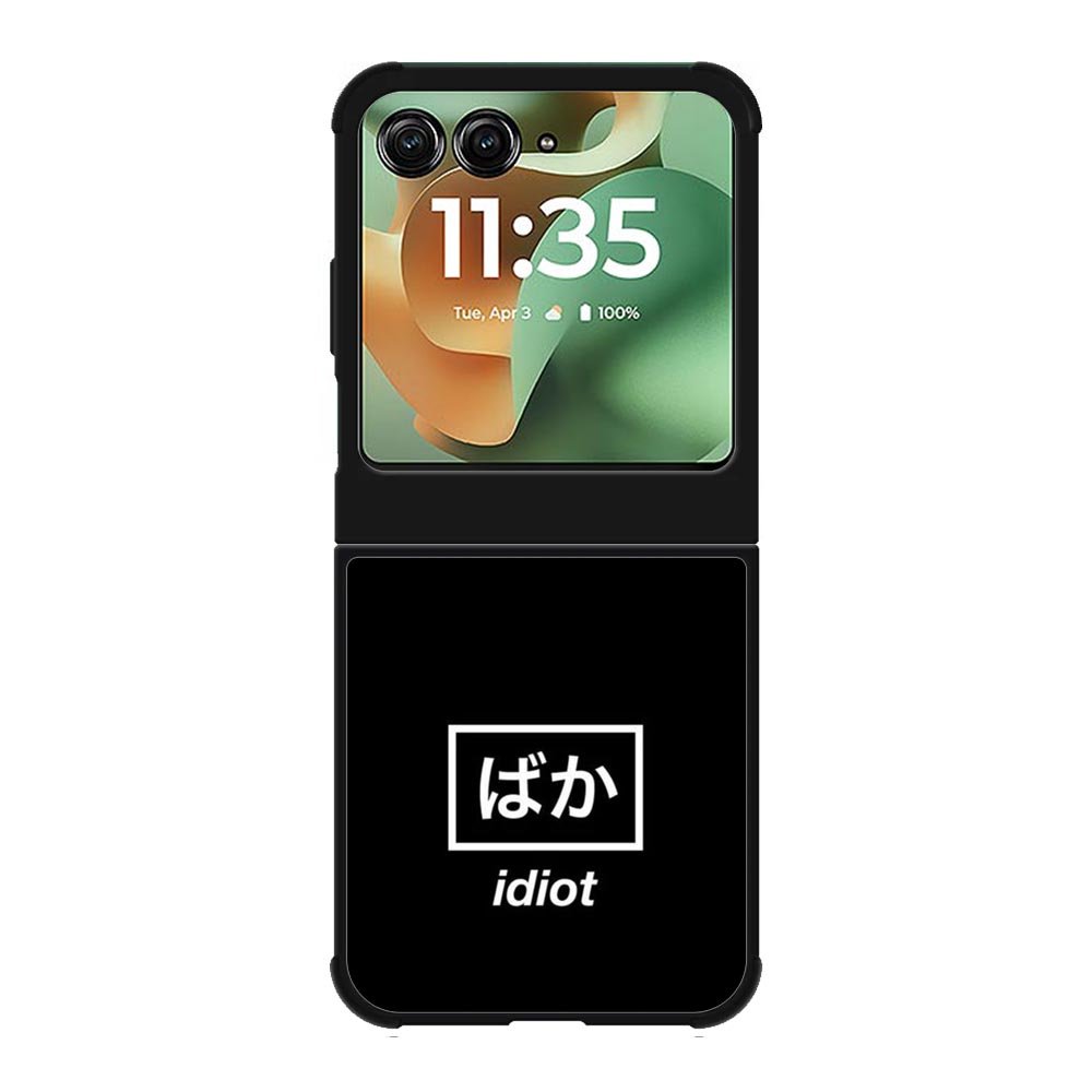 Idiot Simple Quotes Motorola Moto RAZR 2025 Case OV11222