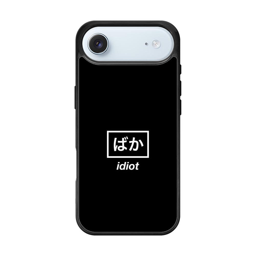 Idiot Simple Quotes iPhone Air Case OV11222