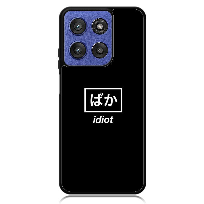 Idiot Simple Quotes Motorola Moto G Stylus 5G 2025 Case OV11222