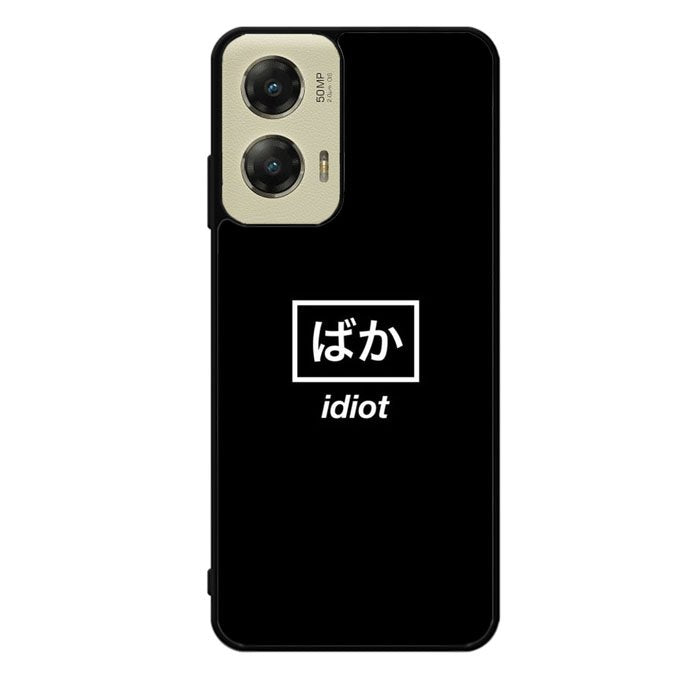 Idiot Simple Quotes Motorola Moto G Stylus 5G 2024 Case OV11222