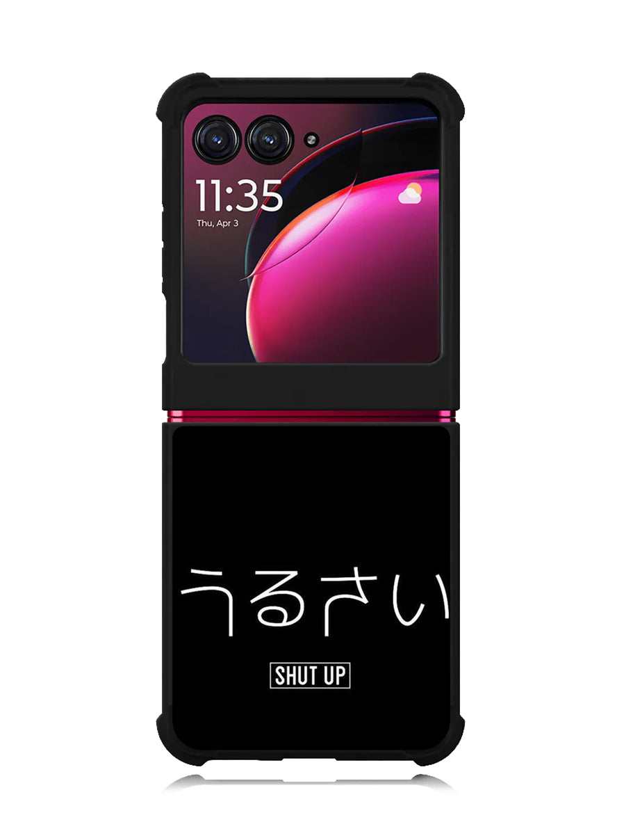 Shut Up Simple Quotes Motorola Moto Razr Plus 2023 , Moto Razr+ 2023 Case OV11225