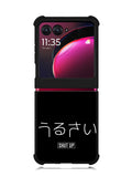 Shut Up Simple Quotes Motorola Moto Razr Plus 2023 , Moto Razr+ 2023 Case OV11225