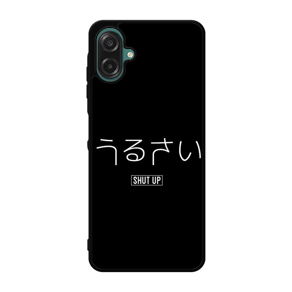 Shut Up Simple Quotes Samsung Galaxy A07 Case QC11225