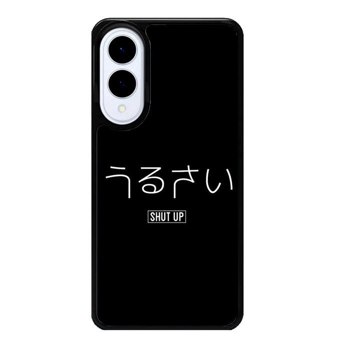 Shut Up Simple Quotes Samsung Galaxy S25 Edge 5G Case OV11225
