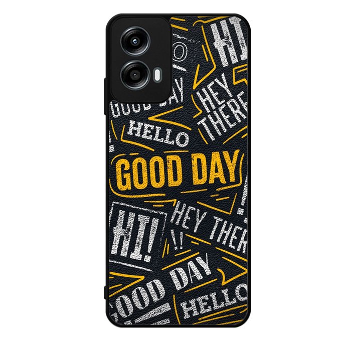 Hello Good Day Motorola Moto G Play 2024 Case OV11220