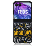 Hello Good Day Motorola Moto Razr Plus 2024 , Moto Razr+ 2024 Case OV11220