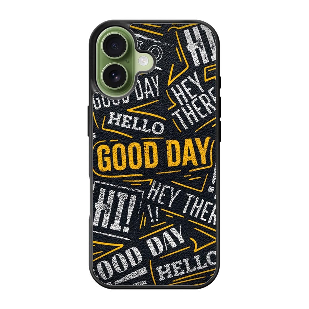 Hello Good Day iPhone 17 Case OV11220