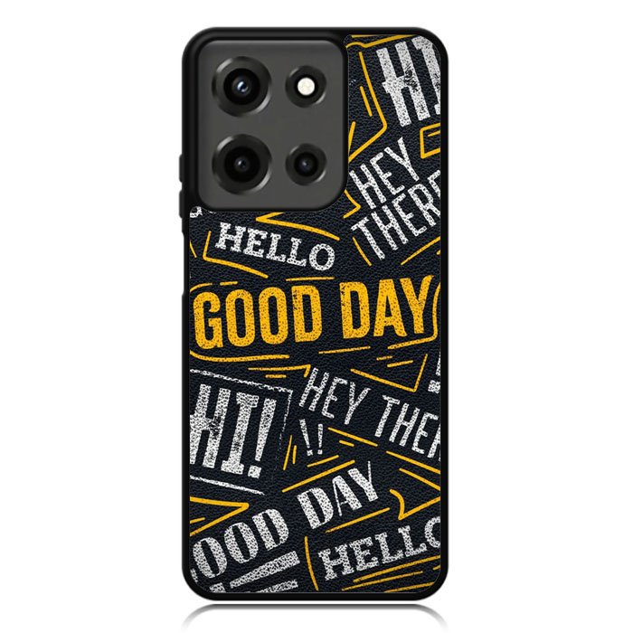 Hello Good Day Motorola Moto G 5G 2025 Case OV11220