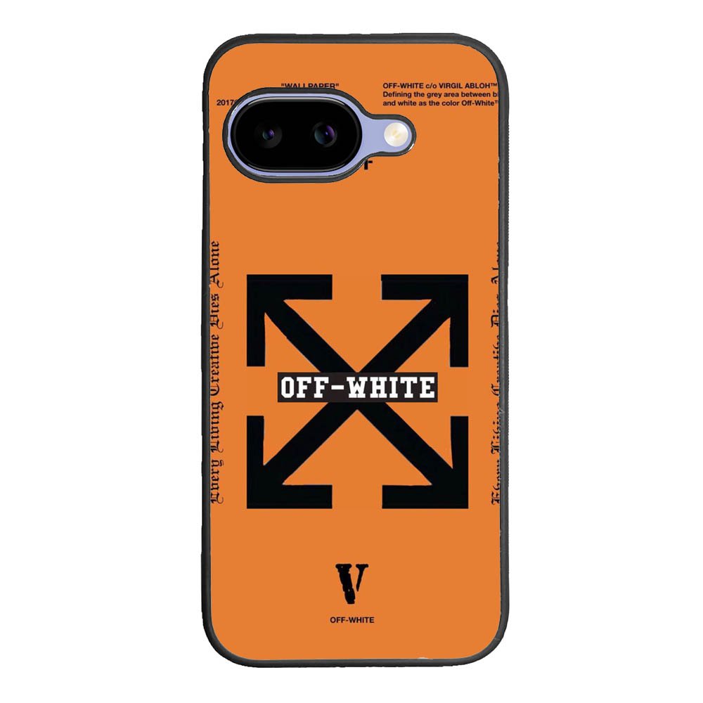 Off White Orange Google Pixel 10A Case OV11223