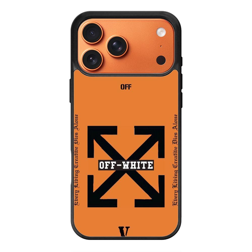 Off White Orange iPhone 17 Pro Case OV11223