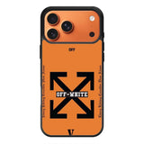Off White Orange iPhone 17 Pro Case OV11223
