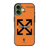 Off White Orange iPhone 17 Case OV11223