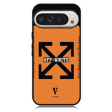 Off White Orange Google Pixel 10 Pro XL Case RC11223