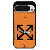 Off White Orange Google Pixel 9 Pro XL Case OV11223