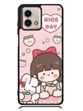 Peach Cute Nice Day Motorola Moto G Stylus 5G 2023 Case OV11224