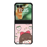 Peach Cute Nice Day Motorola Moto RAZR 2025 Case OV11224