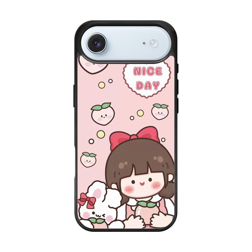 Peach Cute Nice Day iPhone Air Case QC11224