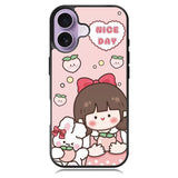 Peach Cute Nice Day iPhone 17 Case OV11224