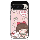 Peach Cute Nice Day Google Pixel 9 Pro XL Case OV11224