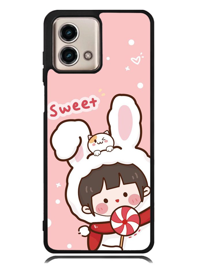 Cute Rabbit Sweet Motorola Moto G Stylus 5G 2023 Case OV11206