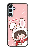 Cute Rabbit Sweet Samsung Galaxy A35 5G Case OV11206