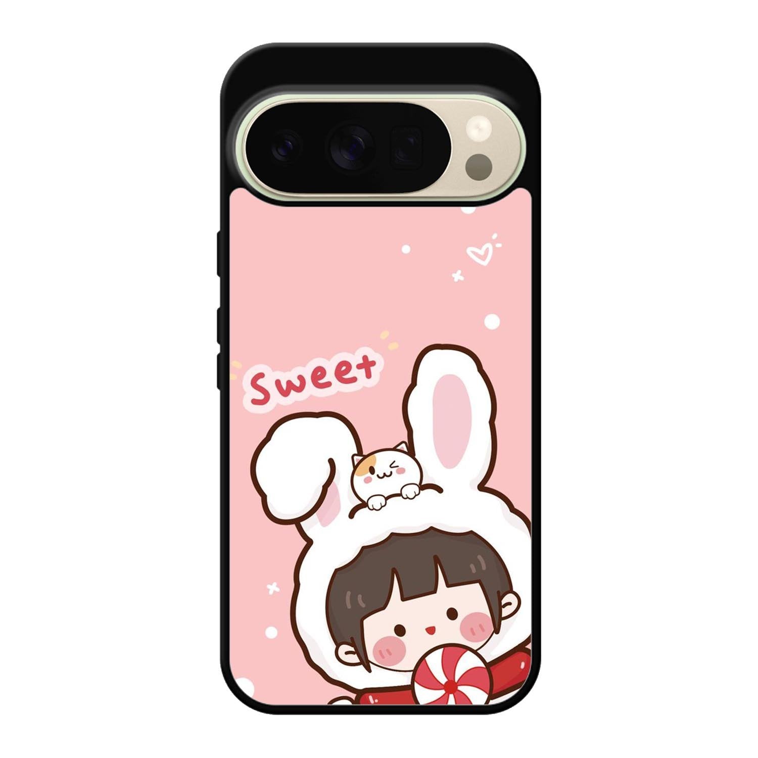 Cute Rabbit Sweet Google Pixel 10 Pro Case QC11206