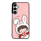 Cute Rabbit Sweet Samsung Galaxy A16 Case OV11206