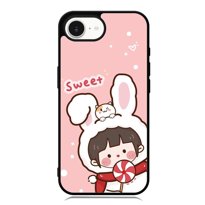 Cute Rabbit Sweet iPhone 16e Case OV11206