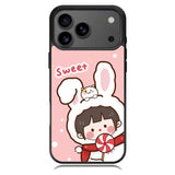 Cute Rabbit Sweet iPhone 17 Pro Case RC11206