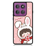 Cute Rabbit Sweet Motorola Moto Edge 2025 | Moto Edge 60 Fusion | Moto Edge 60 Pro Case OV11206