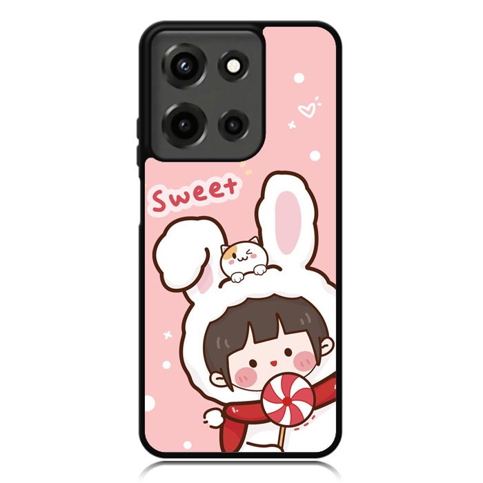 Cute Rabbit Sweet Motorola Moto G 5G 2025 Case OV11206
