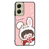 Cute Rabbit Sweet Motorola Moto G Stylus 5G 2024 Case OV11206