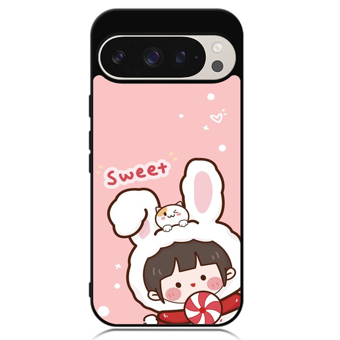 Cute Rabbit Sweet Google Pixel 9 Pro XL Case OV11206