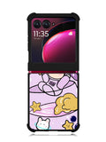 Cute Purple Bobba Motorola Moto Razr Plus 2023 , Moto Razr+ 2023 Case OV11205