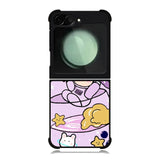 Cute Purple Bobba Samsung Galaxy Z Flip 6 5G 2024 Case OV11205
