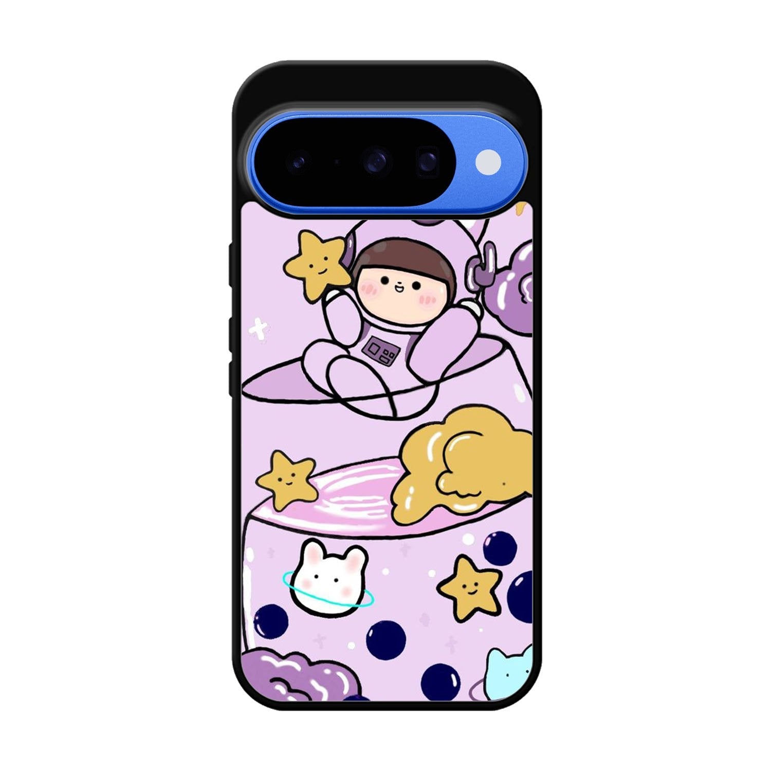 Cute Purple Bobba Google Pixel 10 Case OV11205