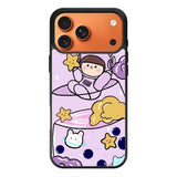 Cute Purple Bobba iPhone 17 Pro Max Case OV11205