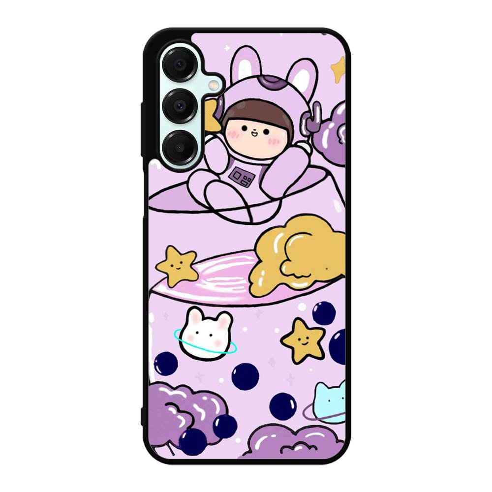 Cute Purple Bobba Samsung Galaxy A16 Case OV11205