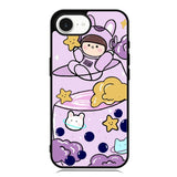 Cute Purple Bobba iPhone 16e Case OV11205