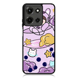 Cute Purple Bobba Motorola Moto G 5G 2025 Case OV11205