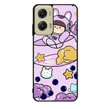 Cute Purple Bobba Motorola Moto G Stylus 5G 2024 Case OV11205